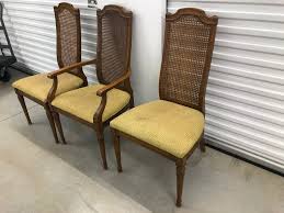 Vintage Heritage Furniture Cane Back Dining Chairs — RWL ...