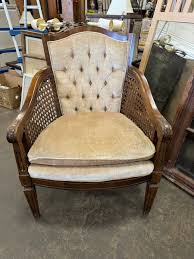 Vintage Mid Century Cane Chair