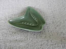 RED WING POTTERY ASH TRAY - Shape # 738 - Matte Green | eBay