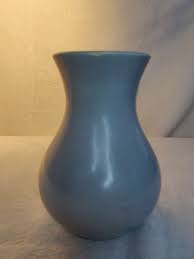 ELEGANT!!! - VINTAGE - Red Wing USA Semi-Gloss 6" Vase No. M-5001 - Blue | eBay