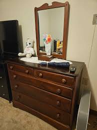 Dresser with mirror For Sale | NWI Garage Sales | Nice solid ...