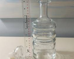 Glass Liqueur Decanter Carafe Container Barware - Etsy