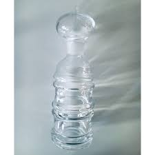 Murano Italian Art Glass Decanter 1960s Mid Century Modern | Chairish