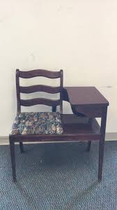 Lot - Vintage Telephone Table with Gossip Chair