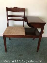 Vintage 1940's Drexel Gossip Bench or Telephone Table ...