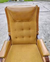 Vintage Mid-Century 1960/70 Mustard Yellow La-Z-Boy Rocker ...
