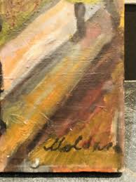 Vintage Fauvist Colorist 1930's Oil Painting On Canvas - Marsden Hartley School | eBay