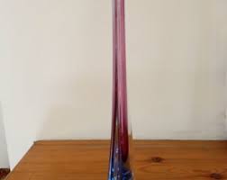 Vintage Flavio Poli Sommerso Vase - Polychrome Murano Glass - Mid-century - 29 Cm FREE DELIVERY - Etsy