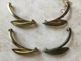 MCM Drawer Handles 2 Pair of Left and Right Facing Cabinet Drawer Handles With 3 1/2” Centre Mounting Holes, so Versatile! - Etsy