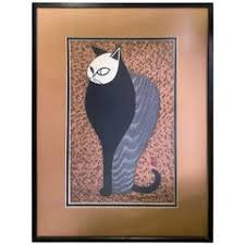 Japanese Prints Cats - 7 For Sale on 1stDibs | japanese cat ...