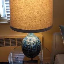 Springcrest Taupe Gray Burlap Drum Lamp Shade 14x16x11 (Spider) - #Y8898 | Lamps Plus