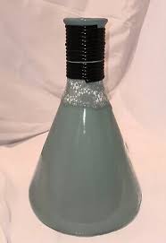 HTF Vintage Pottery Turquoise Foam Glaze MCM Vase | eBay