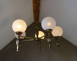 Antique French Solid Brass Cherub Suspension,cherub Chandelier,pendant Light,with Pink Glass Shades in the Shape of Rose. - Etsy