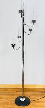 Vintage Mid Century Modern Chrome Floor Lamp *5 Light* | eBay