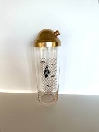 Atomic Fish Cocktail Shaker, Mid Century Glassware - Etsy