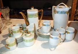 Hand Painted Nippon China 4 Place Tea Set And Norleans 6 ...