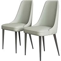 2PCS Dining Chair, Built-in Latex Cushion Back Chair, Tech Cloth Comfortable Leisure Chair(D) : Amazon.ca: Home