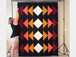 Handmade Flying Geese Quilt - Etsy