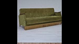 1970s, Danish sleeping foldable sofa, original very good condition. For Sale at 1stDibs