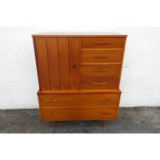 Mid Century Modern Tall Chest of Drawers Highboy 5955c ...