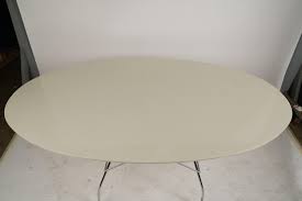 Lot - Modernist Oval Dining table
