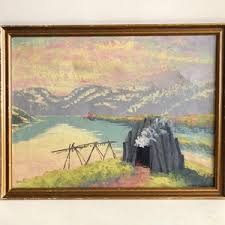 Christian Faber (1889-1973) Danish Original Oil on Canvas ...