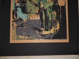 Ann Cushing Gantz Woodcut Mid Century Modern Print Artist ...