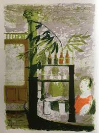 1952 BERNARD CHEESE LITHOGRAPH Curwen Press Royal College of ...