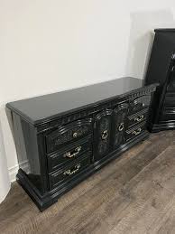 Dark Green Metalic High Gloss Lacquer Dresser. Dresser/buffet/credenza - Etsy