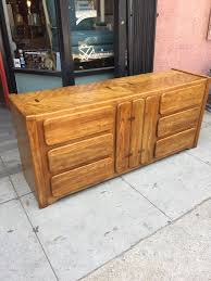 Honey Do | 1980s Modern 9-drawer Dresser by Stanley — Casa Victoria - Vintage Furniture On Los Angeles Sunset Boulevard