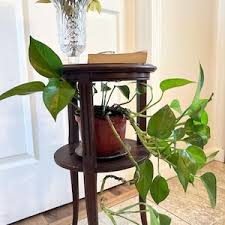 1940s Smoking Table, Leather Top Side Table - Etsy New Zealand