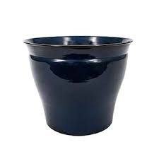 Amazon.com : Headwind Robert Allen, Ironstone Decorative Planter – Avery Collection, 14-inch Lightweight, Durable, Indoor/Outdoor Use, Recycled Steel, Midnight Sapphire : Patio, Lawn & Garden