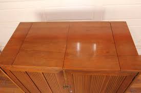 Mid-Century Modern Fold-Out Bar Storage Cabinet by Extensole – Memory Hole Vintage