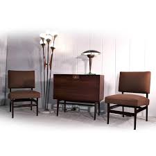 Italian Mid-Century Lounge Chairs by Vittorio Dassi, Set of ...