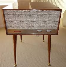 Spinney (Alba) Record Player - 1960's Wood veneer cabinet on ...
