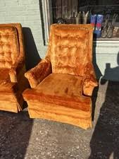 Hollywood Regency Orange Antique Chairs for sale | eBay