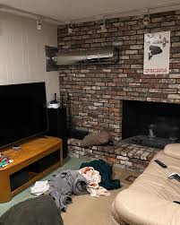 Swipe ➡️ for before. 📍Lexington, Massachusetts #Boscorp #DesignandBuild #ProjectManagement #BeforeandAfter #basementapproved