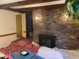 Anybody whitewashed their red brick before? Pics? | Facebook