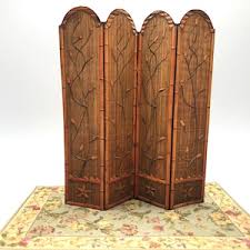Rattan Folding Screen - Etsy