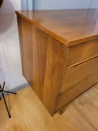 Mid Century Modern Walnut Low Boy 9 Drawers Dresser for Sale in Kent, WA - OfferUp