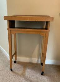 Vintage Slant Top Lecturn, Library Table, Dictionary Or ...