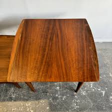 Mid Century Modern Surfboard coffee table and two side ...