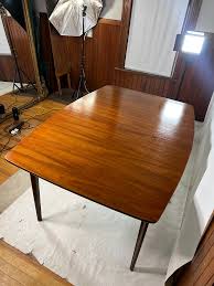 Kent Coffey Perspecta Mid Century Walnut Dining Table | Chairish