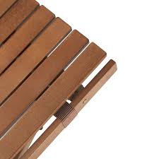 Naturehike Outdoor Camping Walnut Color Beech Wood Table