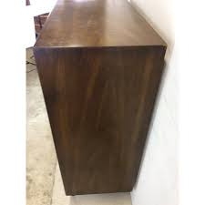 Mid Century Modern Gentleman's Chest With 3 Drawers | Chairish