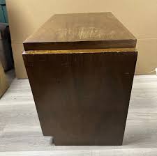 1970s Brutalist Lane Furniture Mosaic Bedside Table ...