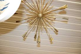 Vintage 1950s Era Italian Brass Sputnik Chandelier 1 of 4 Matching Chandeliers | Chairish