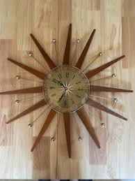 Atomic Starburst Clock | eBay