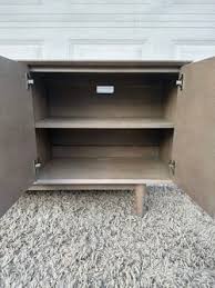 Crate & Barrel Tate Stone Storage Media Console 80”DELIVERY INCLUDED for Sale in Los Angeles, CA - OfferUp