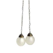 Vintage Amber Glass Pendant Light with Chain: Retro Hanging Lamp for the Modern Home — Wall Star Graphics | Modern Artifact Decor